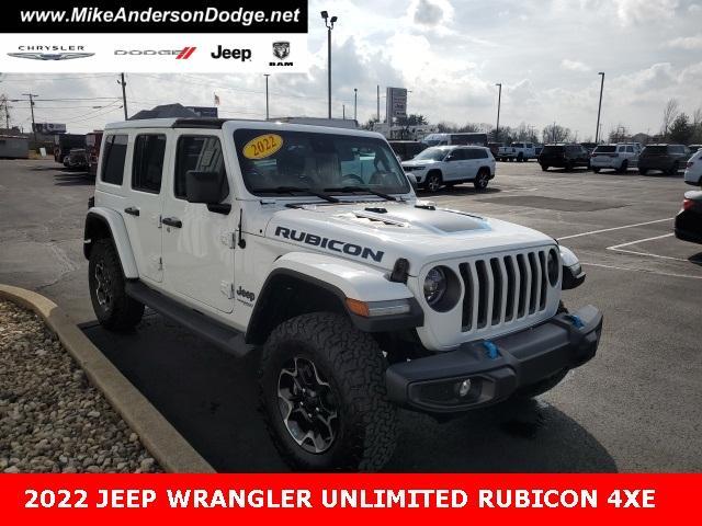 used 2022 Jeep Wrangler Unlimited 4xe car, priced at $35,808