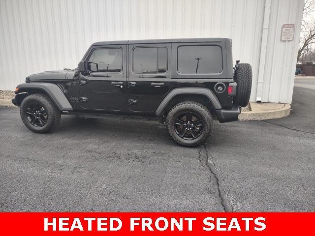 used 2021 Jeep Wrangler Unlimited car, priced at $28,954