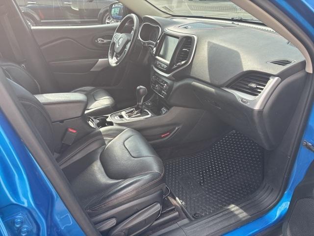 used 2018 Jeep Cherokee car, priced at $18,188