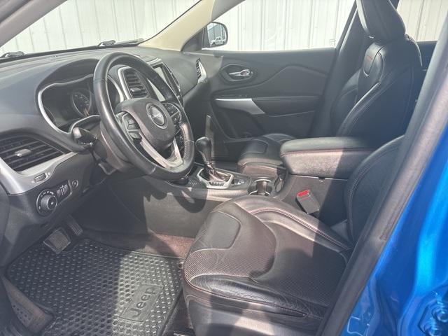 used 2018 Jeep Cherokee car, priced at $18,188