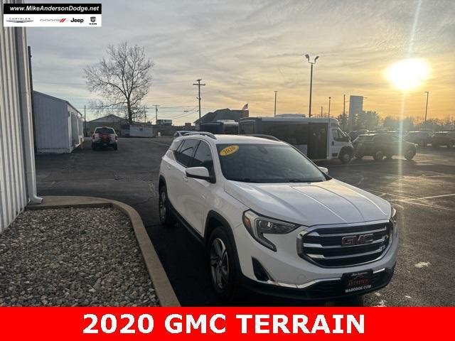 used 2020 GMC Terrain car, priced at $19,637