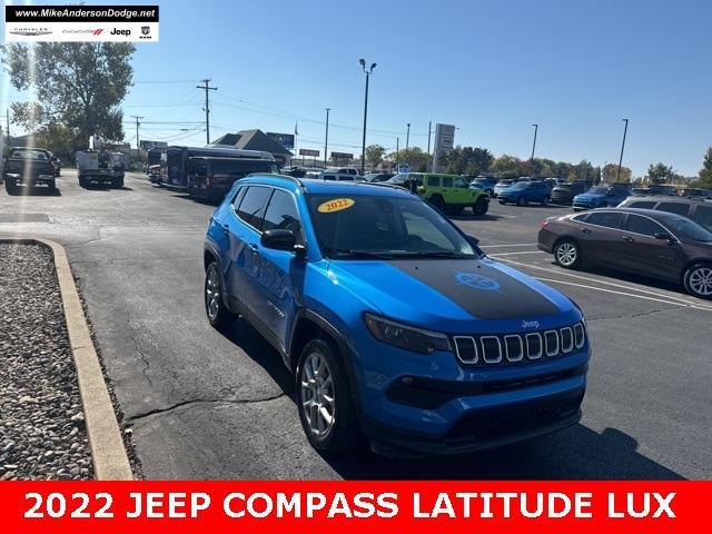 used 2022 Jeep Compass car, priced at $22,701