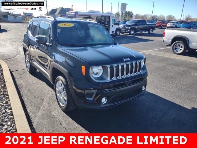 used 2021 Jeep Renegade car, priced at $20,619