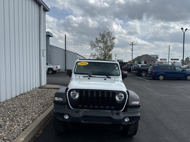 used 2021 Jeep Wrangler Unlimited car, priced at $29,996