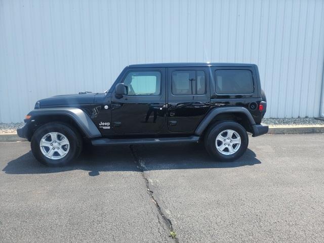 used 2021 Jeep Wrangler Unlimited car, priced at $32,947