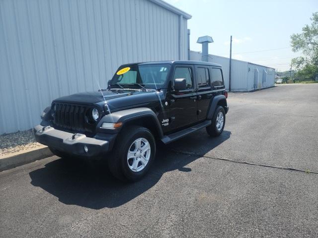 used 2021 Jeep Wrangler Unlimited car, priced at $32,947