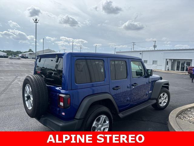 used 2020 Jeep Wrangler Unlimited car, priced at $31,649