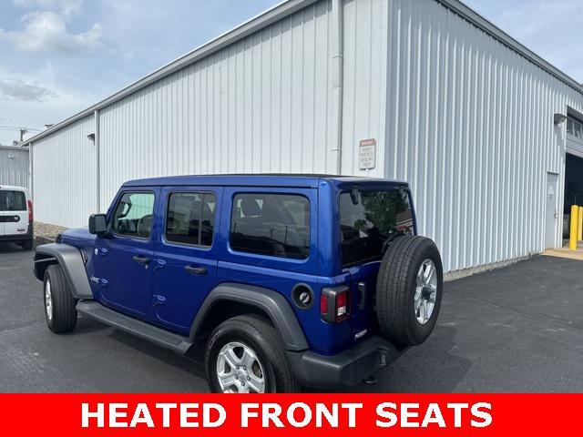 used 2020 Jeep Wrangler Unlimited car, priced at $31,649