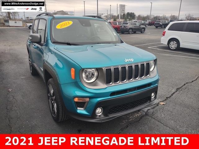 used 2021 Jeep Renegade car, priced at $22,731