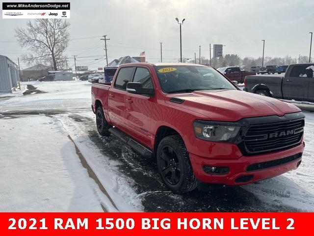 used 2021 Ram 1500 car, priced at $35,648