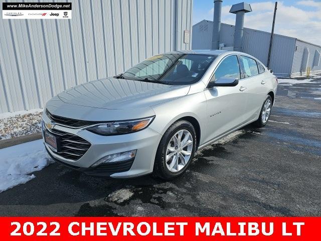 used 2022 Chevrolet Malibu car, priced at $17,449