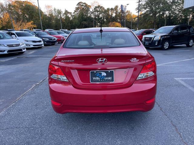 used 2012 Hyundai Accent car, priced at $6,975