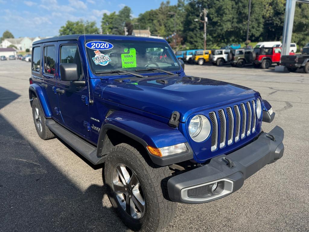 used 2020 Jeep Wrangler Unlimited car, priced at $30,900