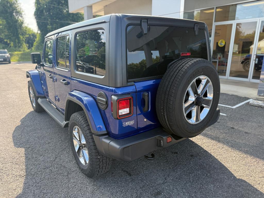 used 2020 Jeep Wrangler Unlimited car, priced at $31,900