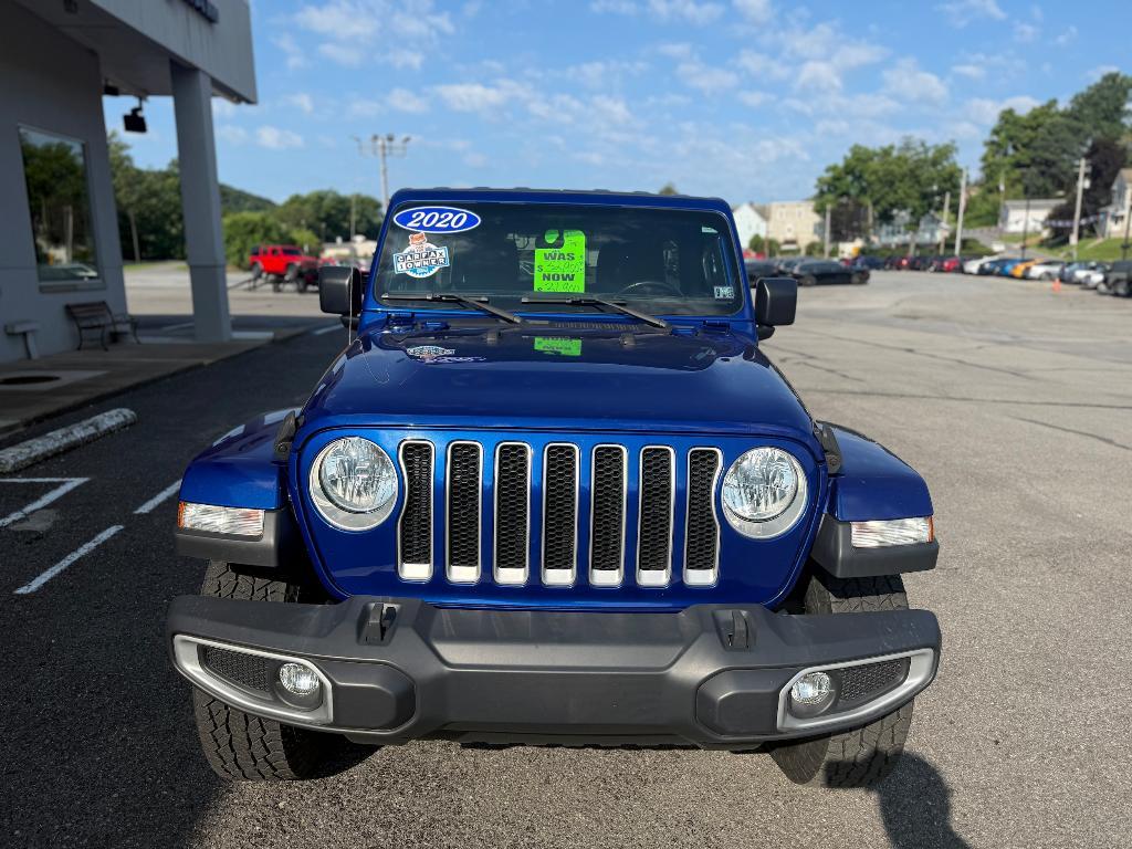 used 2020 Jeep Wrangler Unlimited car, priced at $31,900