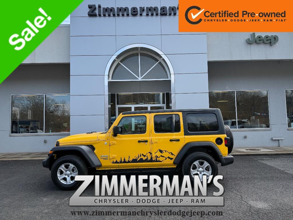 used 2019 Jeep Wrangler Unlimited car, priced at $26,269