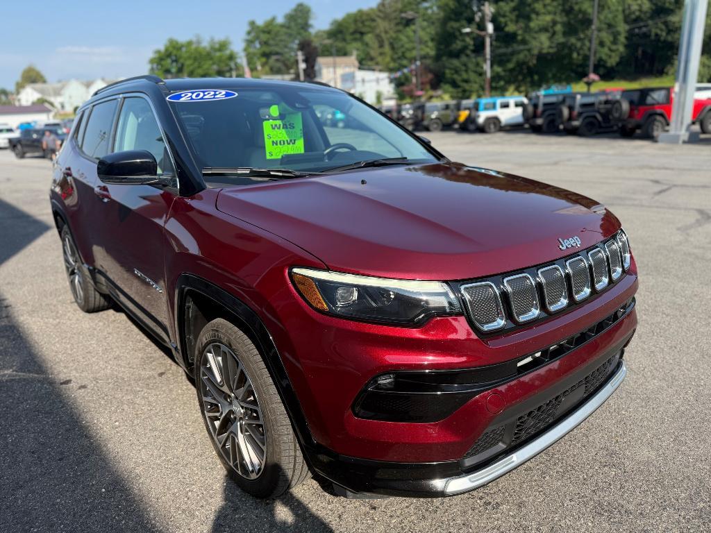 used 2022 Jeep Compass car, priced at $22,900
