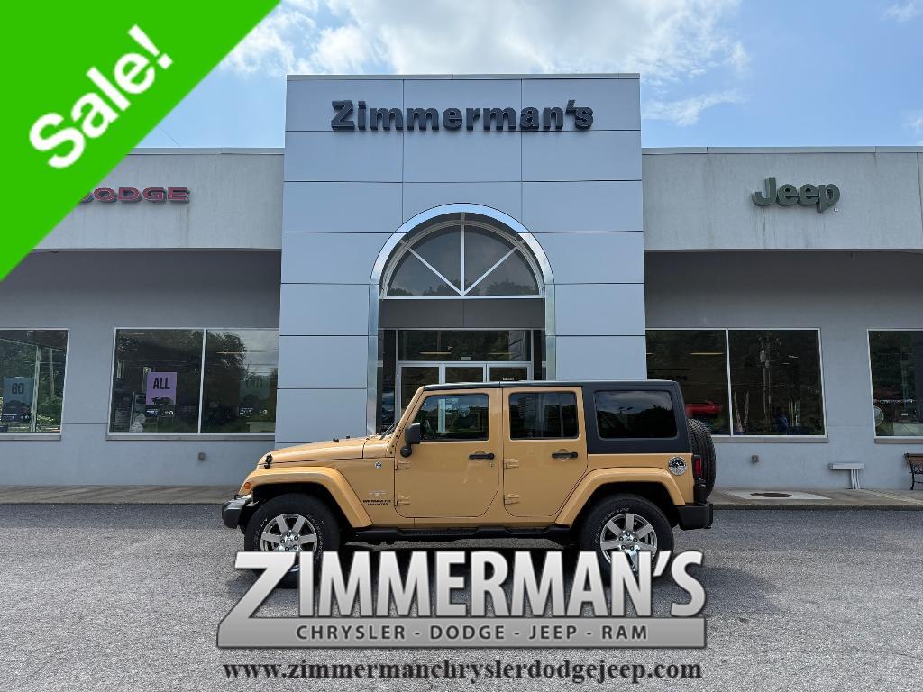 used 2014 Jeep Wrangler Unlimited car, priced at $17,300