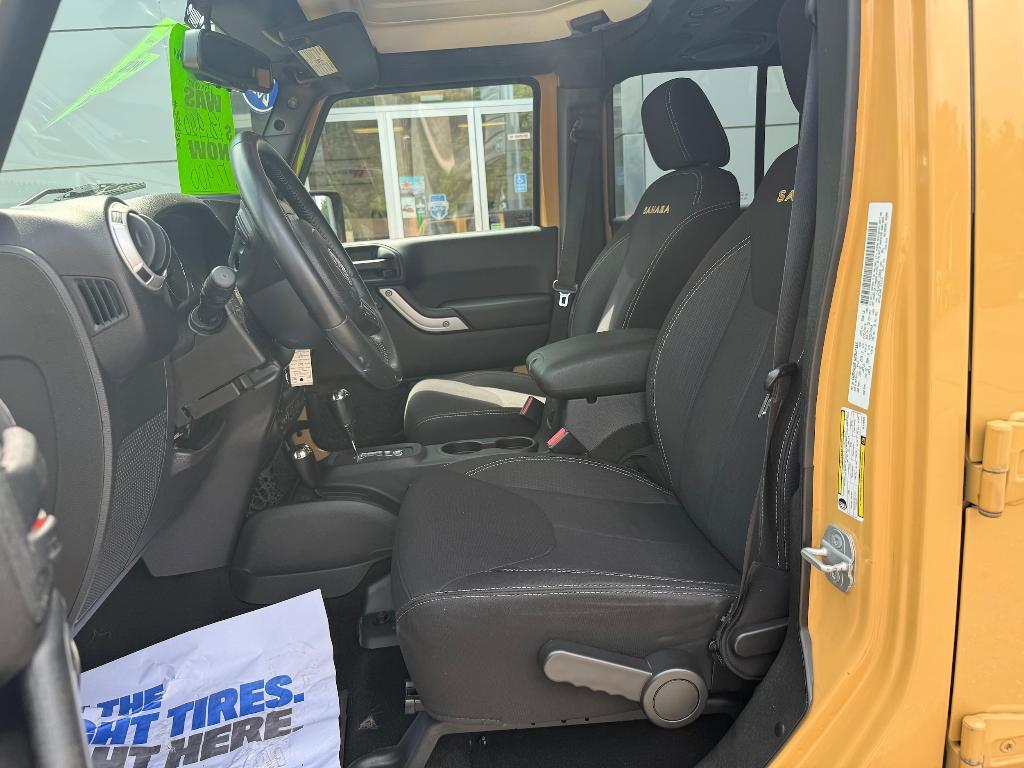 used 2014 Jeep Wrangler Unlimited car, priced at $17,700