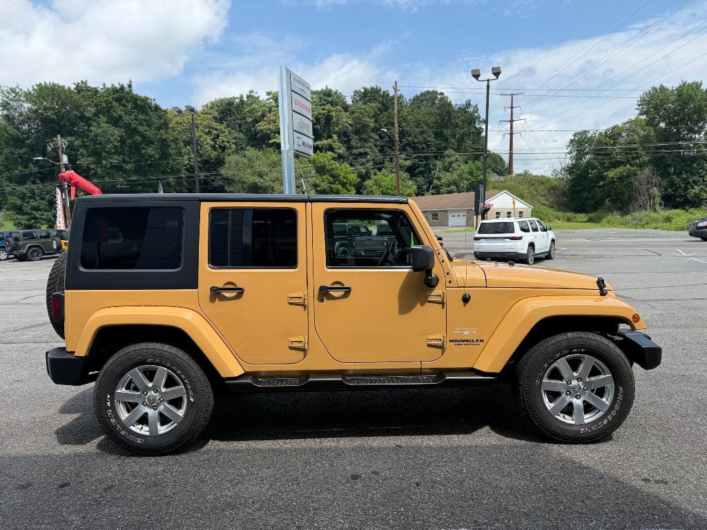 used 2014 Jeep Wrangler Unlimited car, priced at $17,700