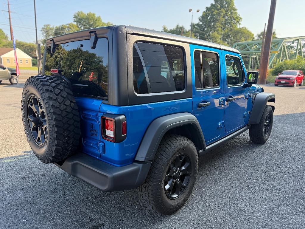 used 2021 Jeep Wrangler Unlimited car, priced at $32,400