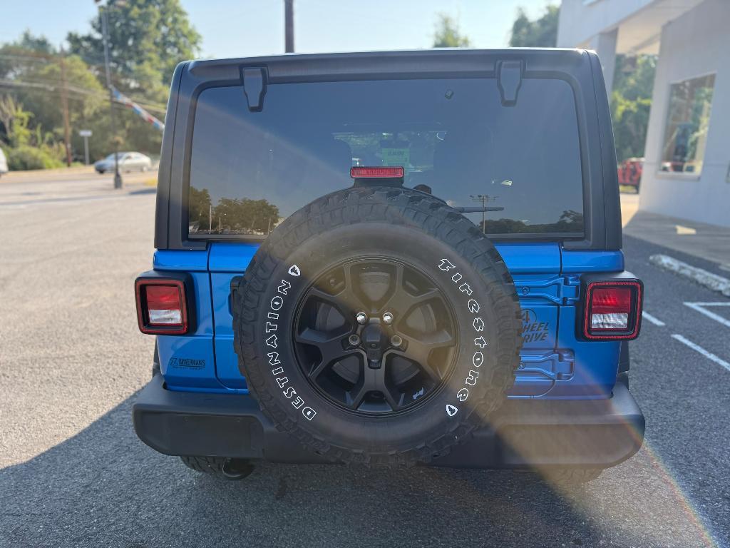used 2021 Jeep Wrangler Unlimited car, priced at $32,400