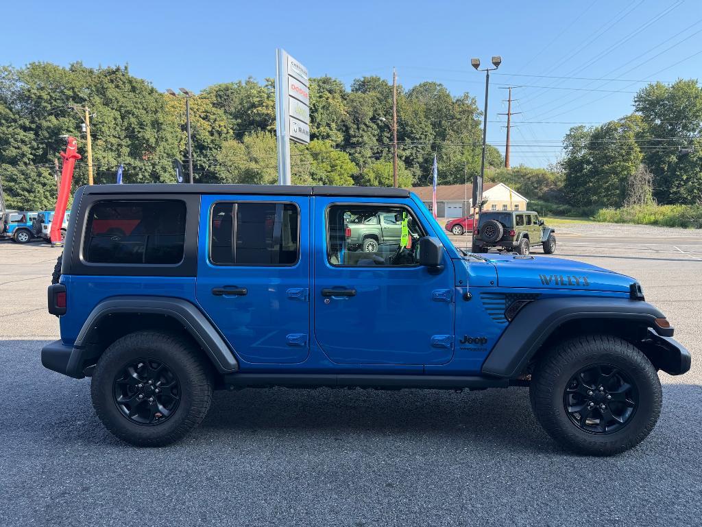 used 2021 Jeep Wrangler Unlimited car, priced at $32,400