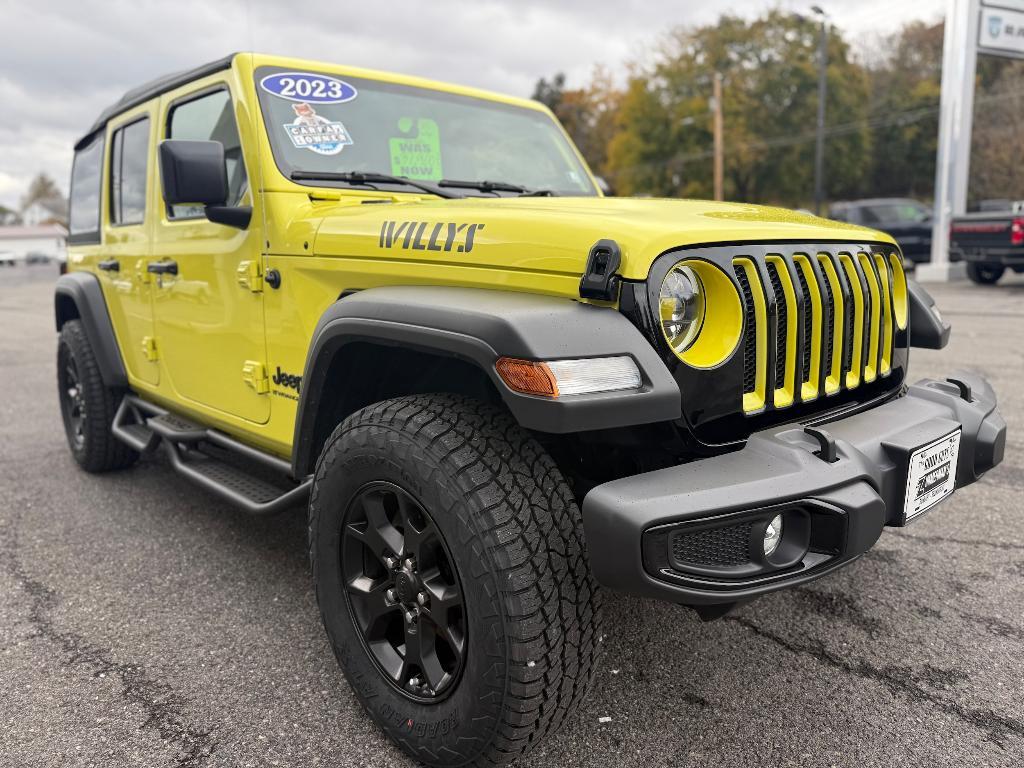 used 2023 Jeep Wrangler car, priced at $36,900