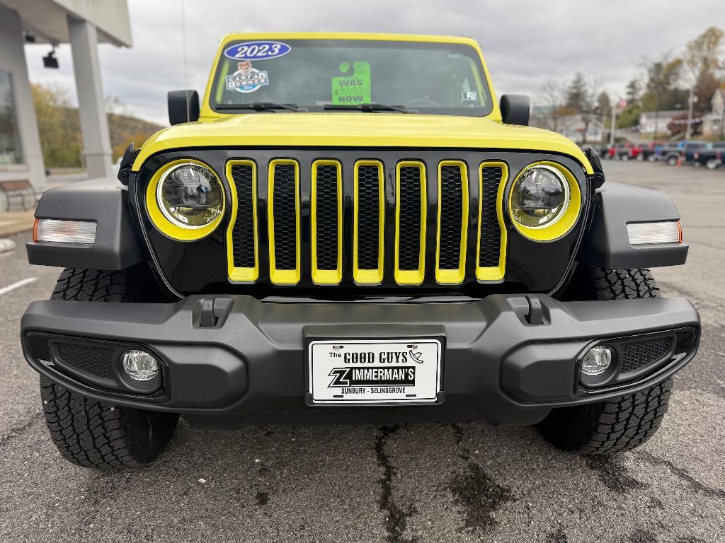 used 2023 Jeep Wrangler car, priced at $36,900