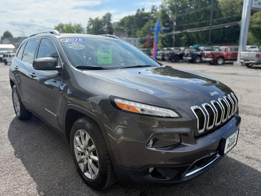 used 2018 Jeep Cherokee car, priced at $20,900
