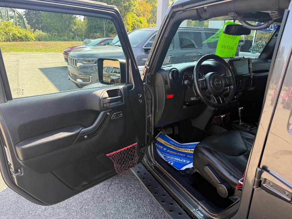 used 2017 Jeep Wrangler Unlimited car, priced at $31,900