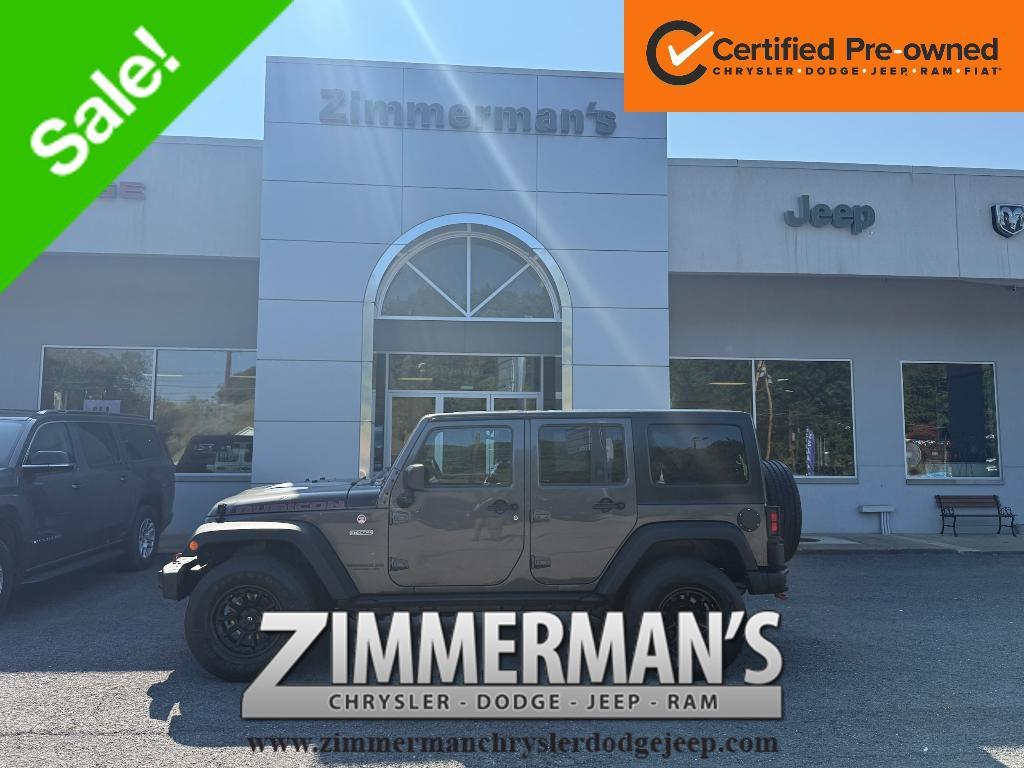 used 2017 Jeep Wrangler Unlimited car, priced at $31,900