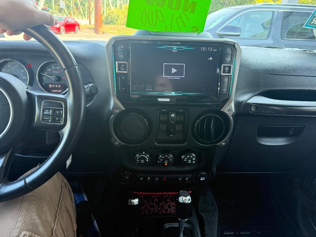 used 2017 Jeep Wrangler Unlimited car, priced at $31,900