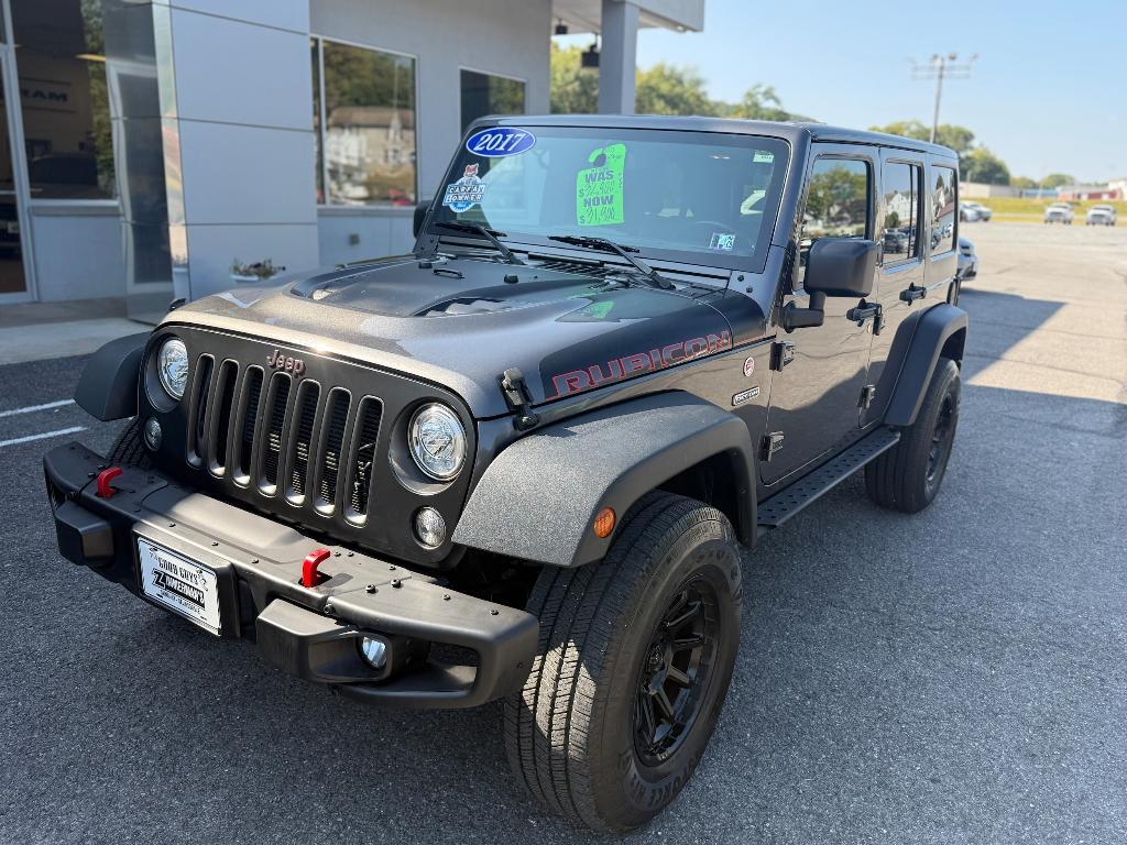 used 2017 Jeep Wrangler Unlimited car, priced at $31,900
