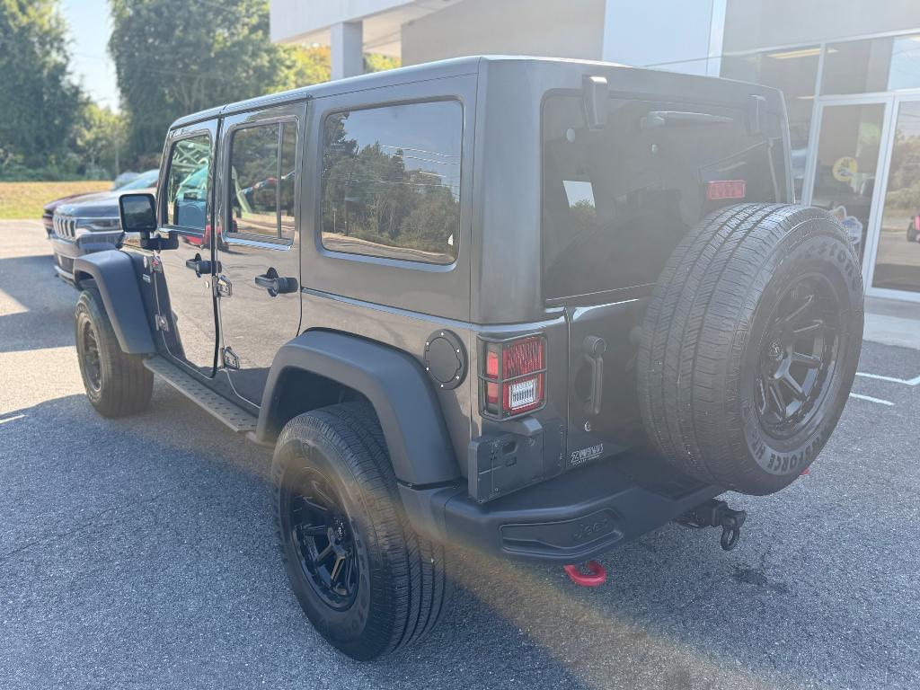 used 2017 Jeep Wrangler Unlimited car, priced at $31,900