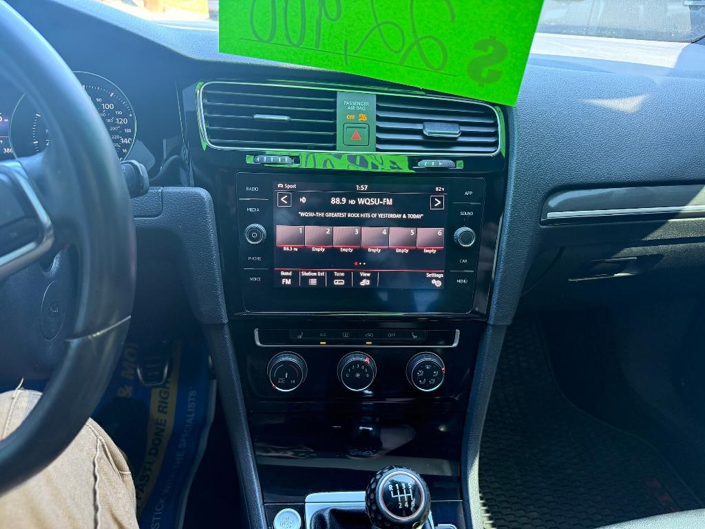 used 2019 Volkswagen Golf GTI car, priced at $22,900