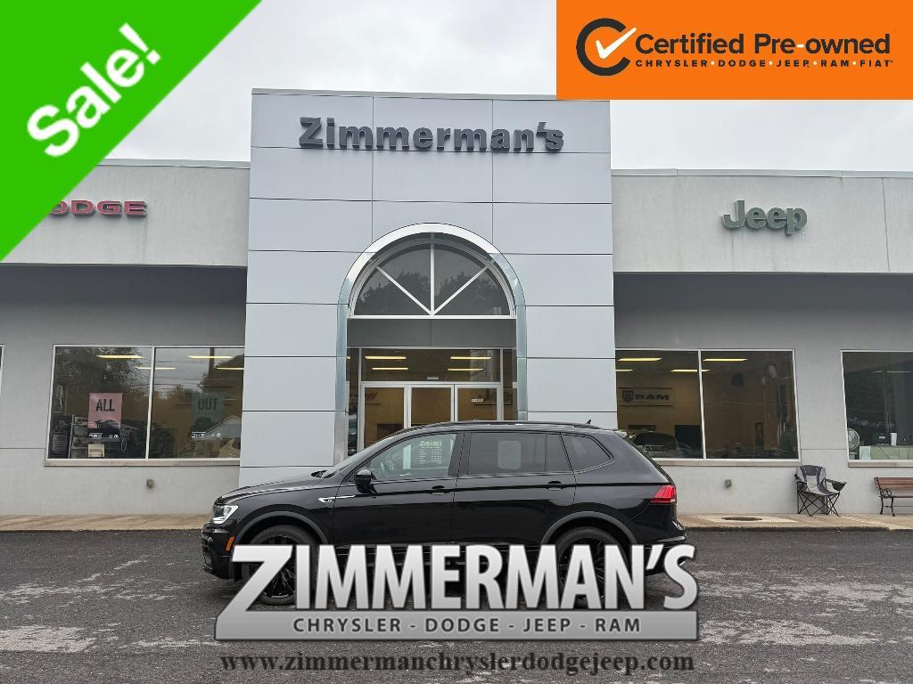used 2021 Volkswagen Tiguan car, priced at $22,900