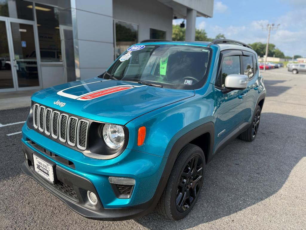 used 2021 Jeep Renegade car, priced at $20,400
