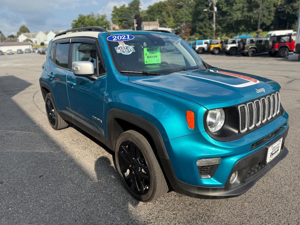 used 2021 Jeep Renegade car, priced at $20,400