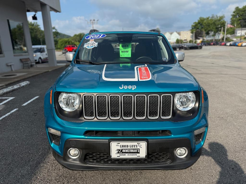 used 2021 Jeep Renegade car, priced at $20,400