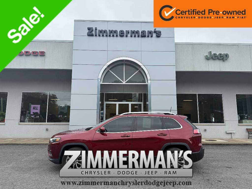 used 2019 Jeep Cherokee car, priced at $14,600