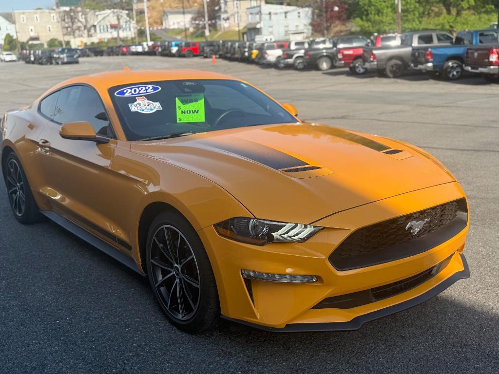 used 2022 Ford Mustang car, priced at $28,656