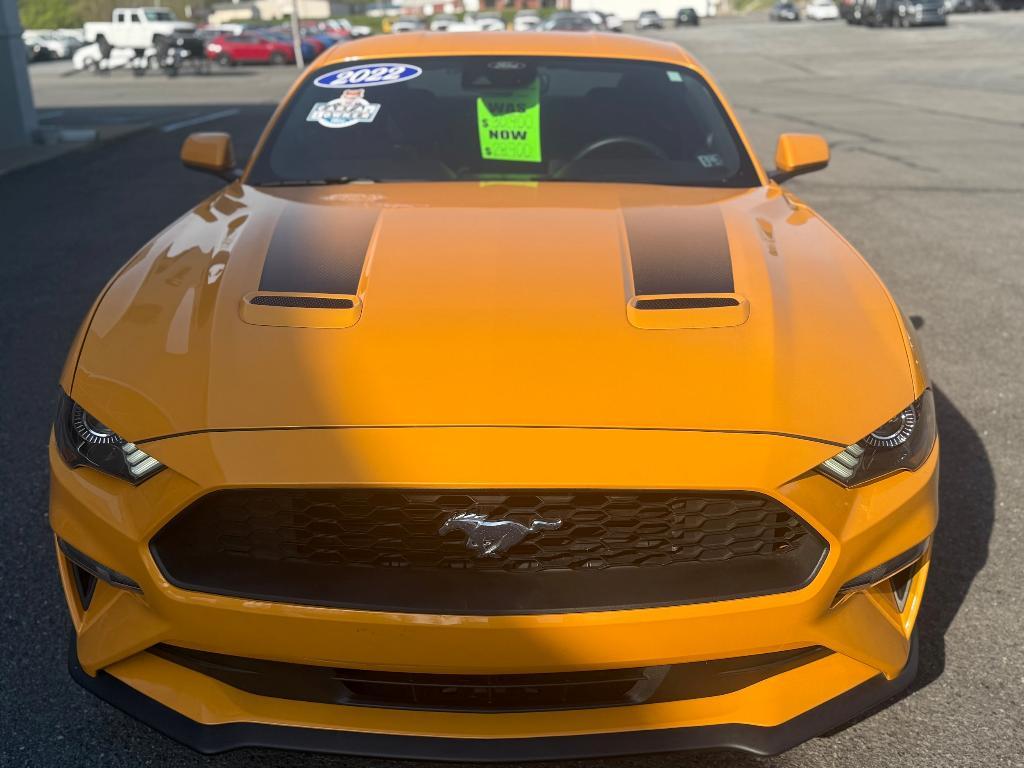 used 2022 Ford Mustang car, priced at $28,656