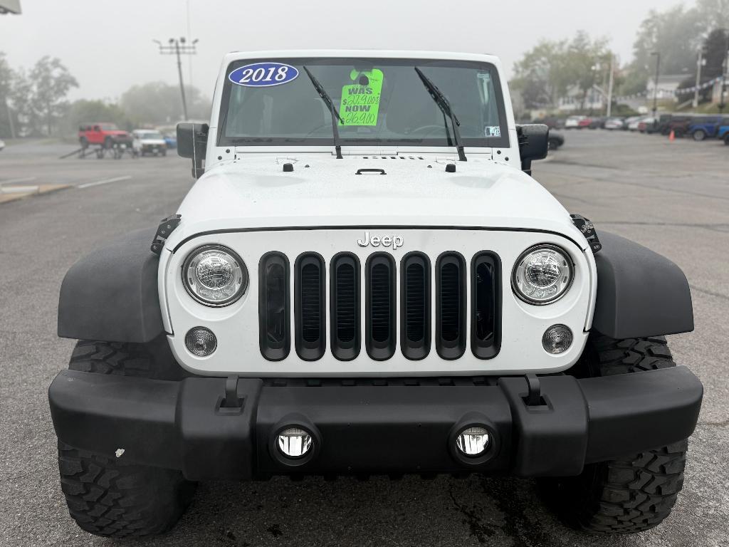 used 2018 Jeep Wrangler JK Unlimited car, priced at $26,900