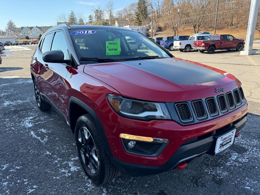 used 2018 Jeep Compass car, priced at $20,580