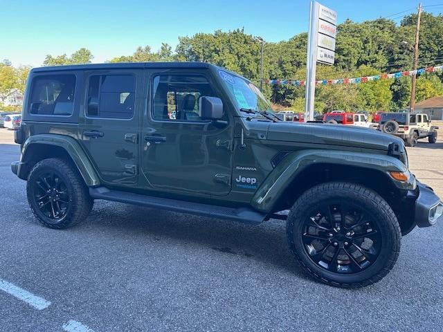 used 2021 Jeep Wrangler Unlimited 4xe car, priced at $30,887