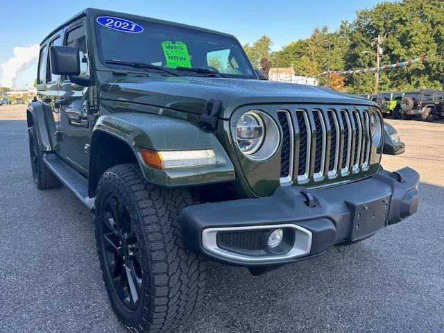 used 2021 Jeep Wrangler Unlimited 4xe car, priced at $30,887