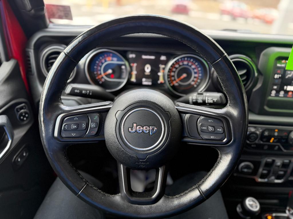 used 2021 Jeep Wrangler Unlimited car, priced at $30,937