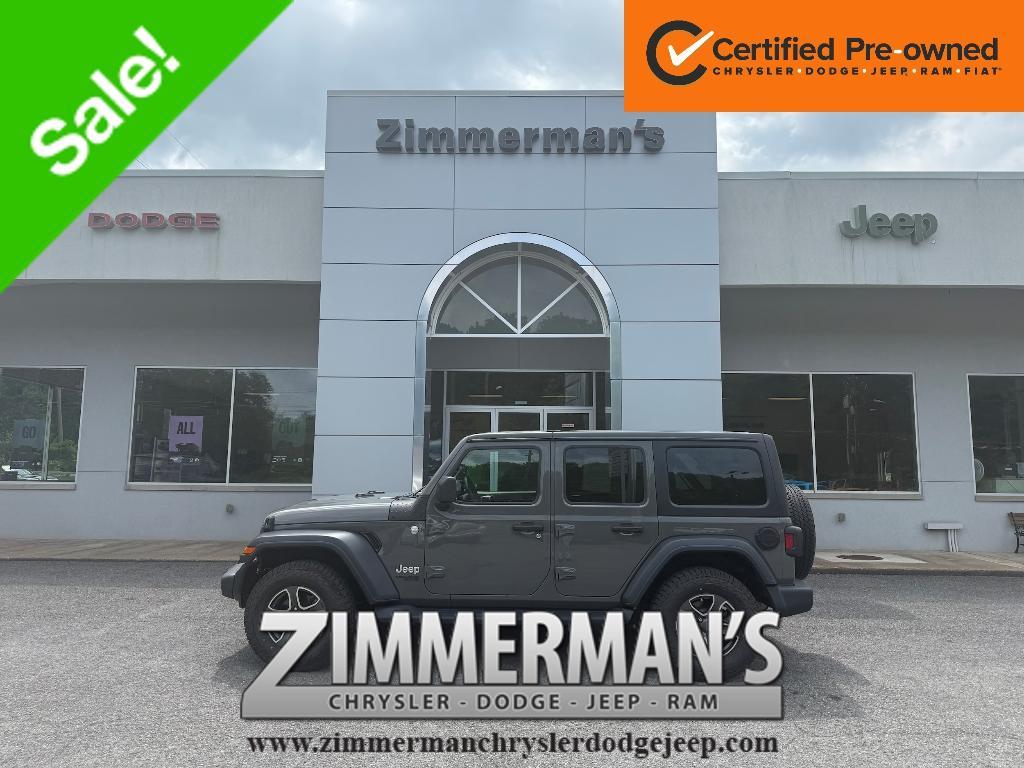 used 2020 Jeep Wrangler Unlimited car, priced at $27,900