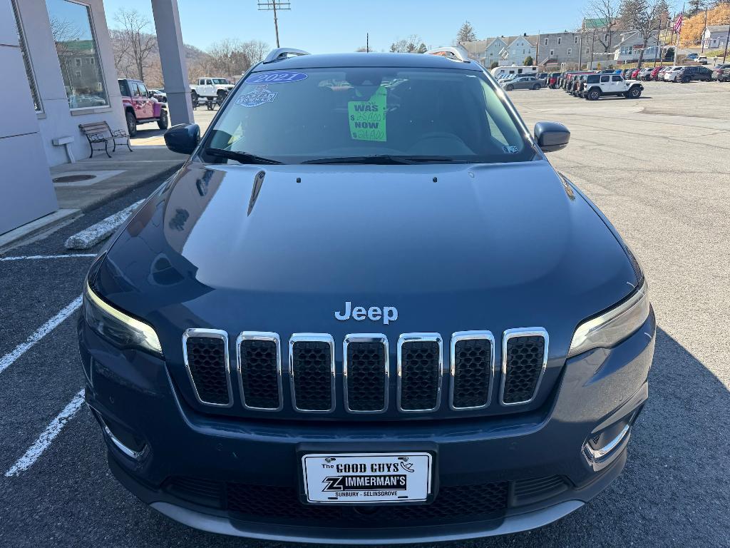 used 2021 Jeep Cherokee car, priced at $24,700